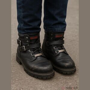 Women's Harley Davidson Boots Black Size 7